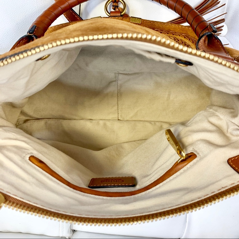 SOLD. CHLOE “Marcie” Medium suede bag - Picture 5 of 8